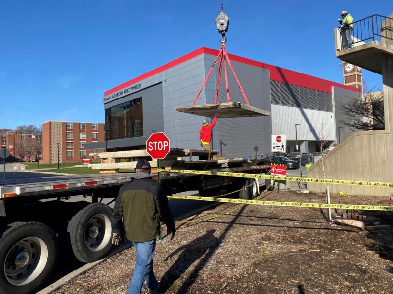 University of Louisville Pedestrian Bridge - Haire Construction